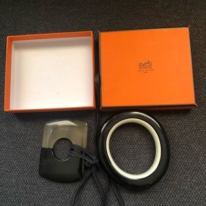 Hermes Necklace and Bracelet